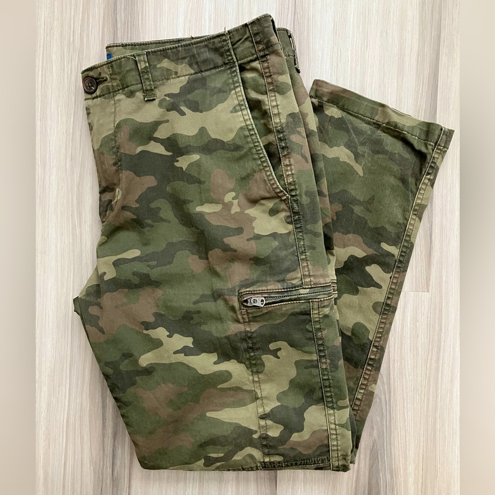 George Men's Cargo Pants - Camouflage